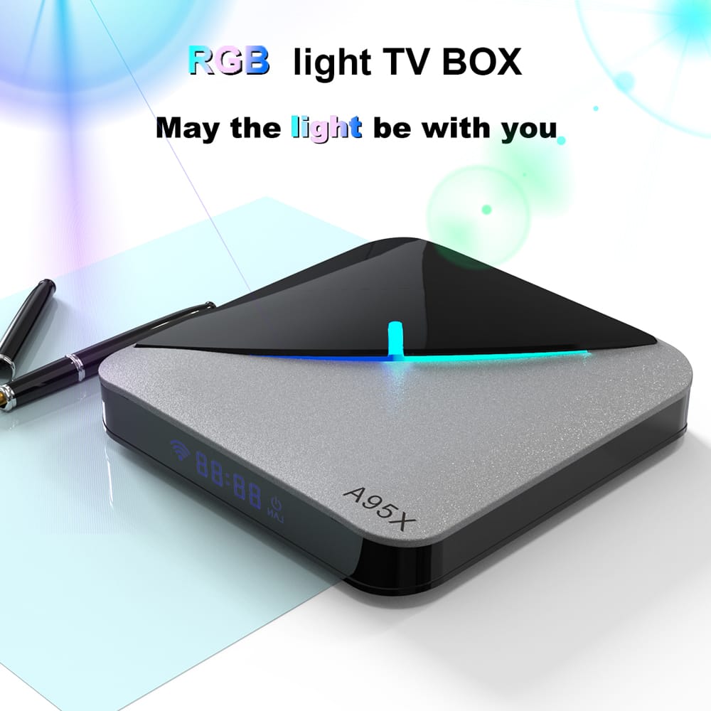 A95X F3 AIR Smart TV Box Android 9.0 8K Decoding UHD 4K - UK-16G