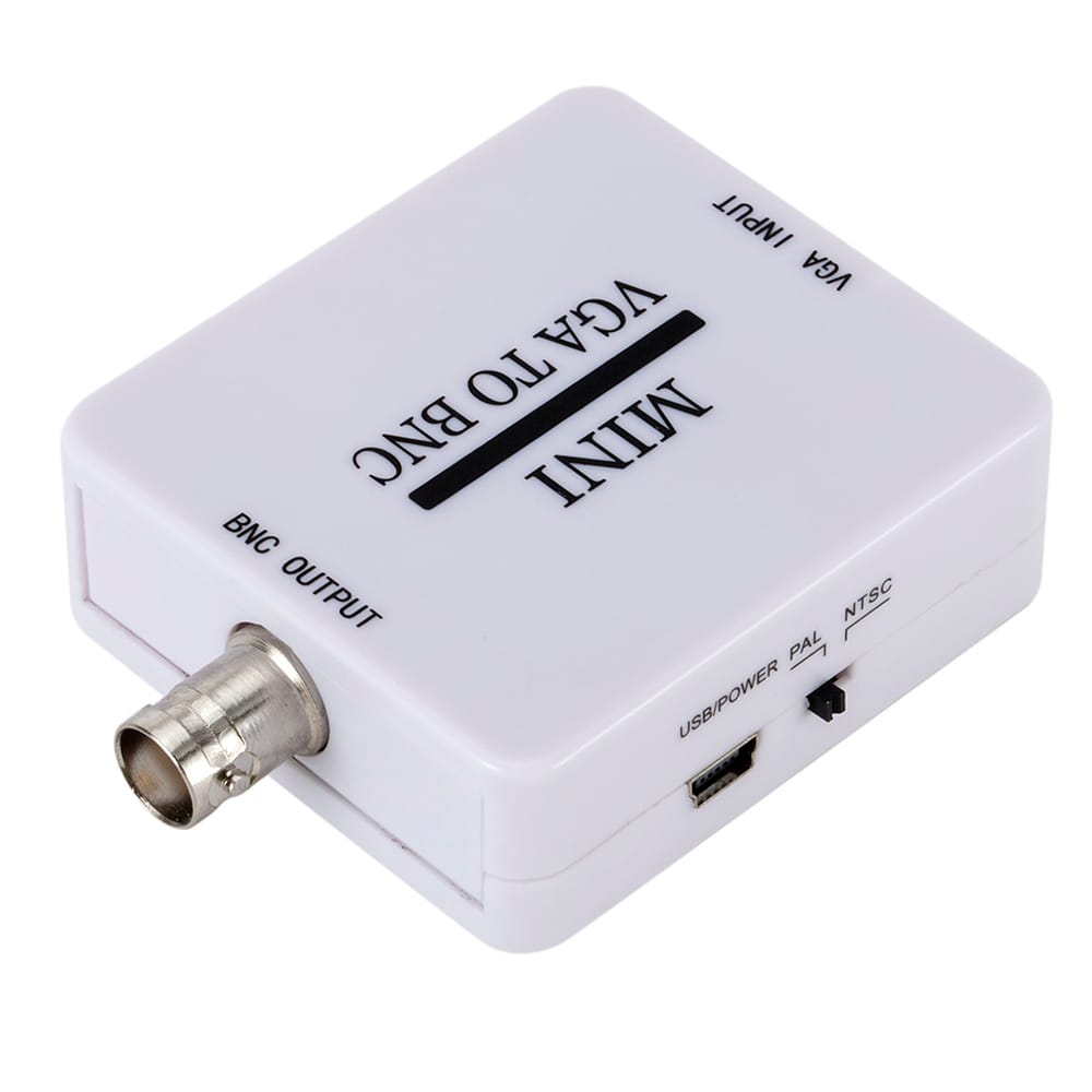 Mini VGA to BNC Video Converter Box VGA to BNC Adapter