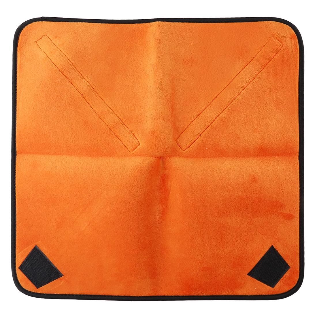 Hundred-folding Cloth Photography Camera SLR Liner Lens Bag Thickening Wrapped Cloth Plus Velvet, Size: 40x40cm (Purple)