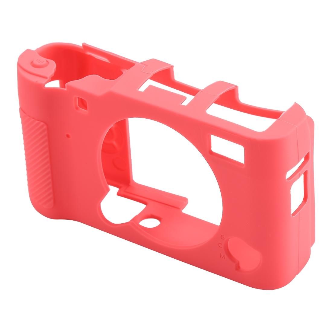 Soft Silicone Protective Case for FUJIFILM X-A5 (Magenta)