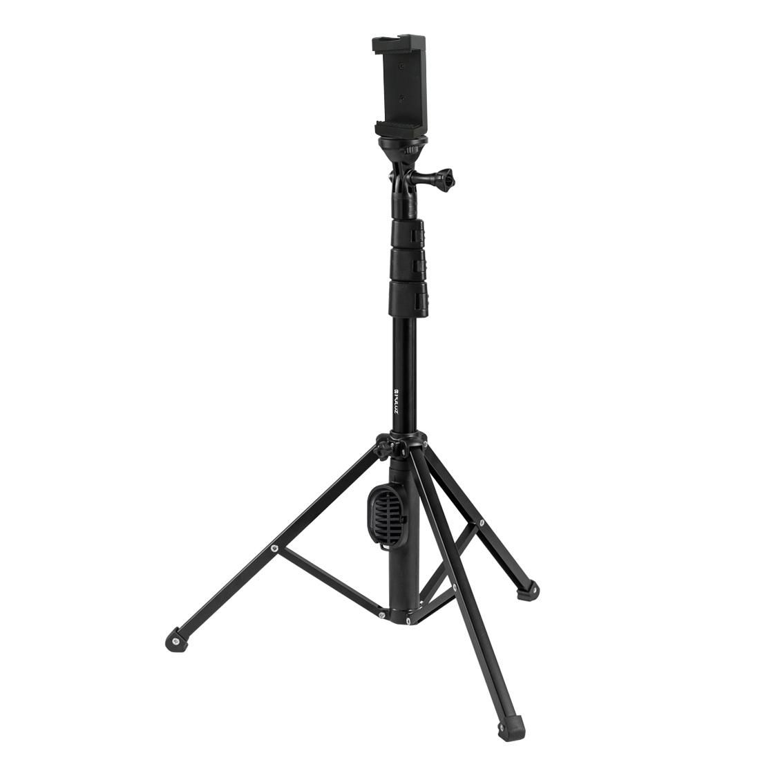 PULUZ  Bluetooth Shutter Remote Selfie Stick Tripod Mount Holder for Vlogging Live Broadcast (Style1)
