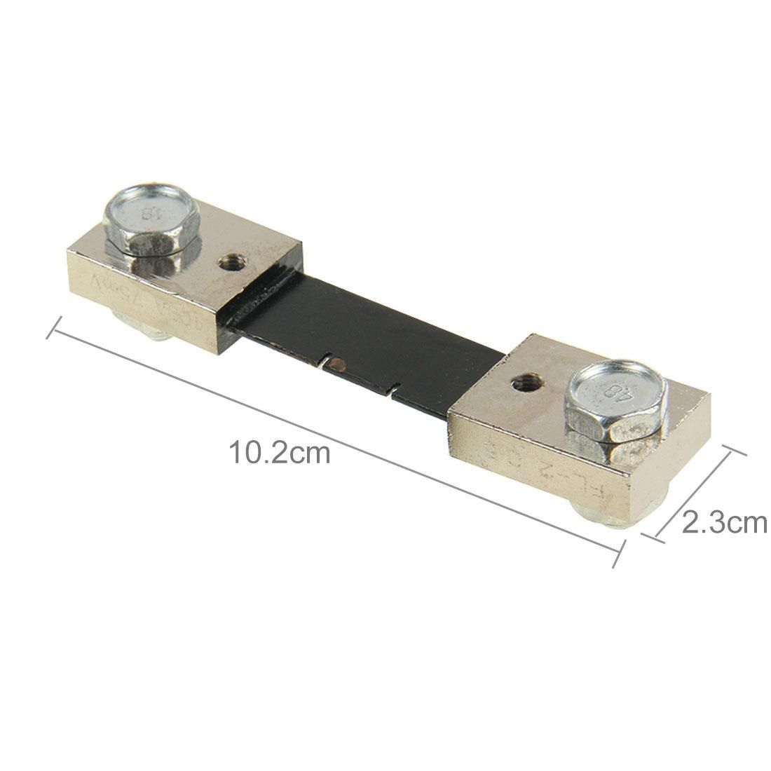FL-02 10A 75mV DC Current Measure Divider Shunt for AMP Meter Ammeter