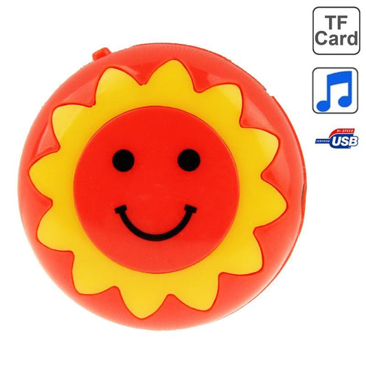 Lovely Sun Style Card Reader MP3 Player, Support TF Card