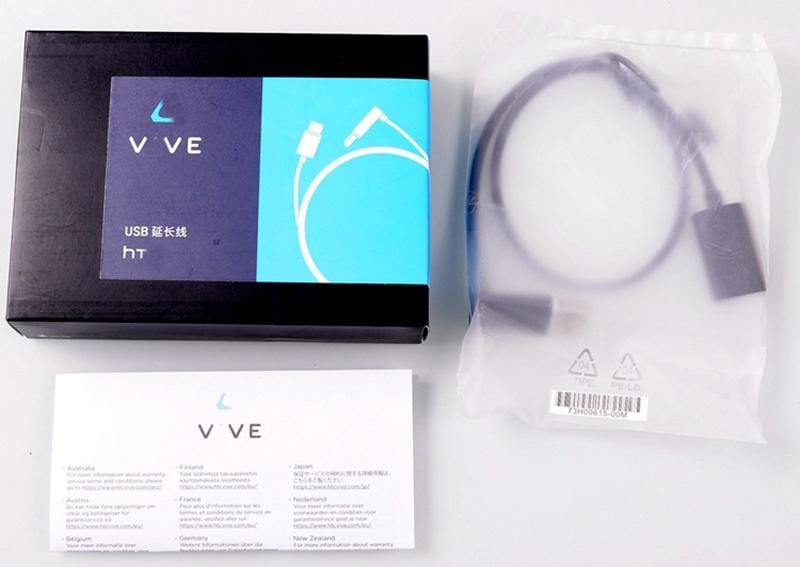 Original 2.0 HTC Vive Helmet USB Extension Cable HTC VR Data Cable 45 cm