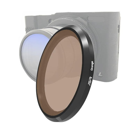 JSR Colored Lens Filter for Panasonic LUMIX LX10 (Brown)