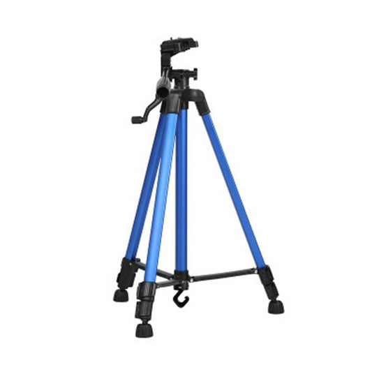 Portable Phone Live Selfie 3366 Tripod Stand DV SLR Camera Self-timer Full Light Bracket (Blue)