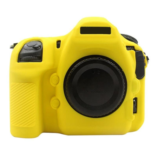 PULUZ Soft Silicone Protective Case for Nikon D850 (Yellow)