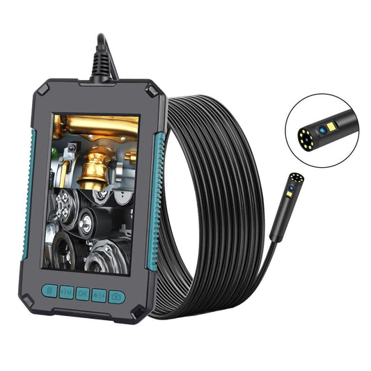 P40 8mm 1080P IP68 Waterproof 4.3 inch Highlight Screen Dual Camera Digital Endoscope, Length:10m Hard Cable
