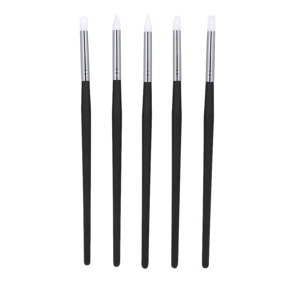 5 Pcs Dental Silicone Brush Pens Dental Shaping Tooth Tool