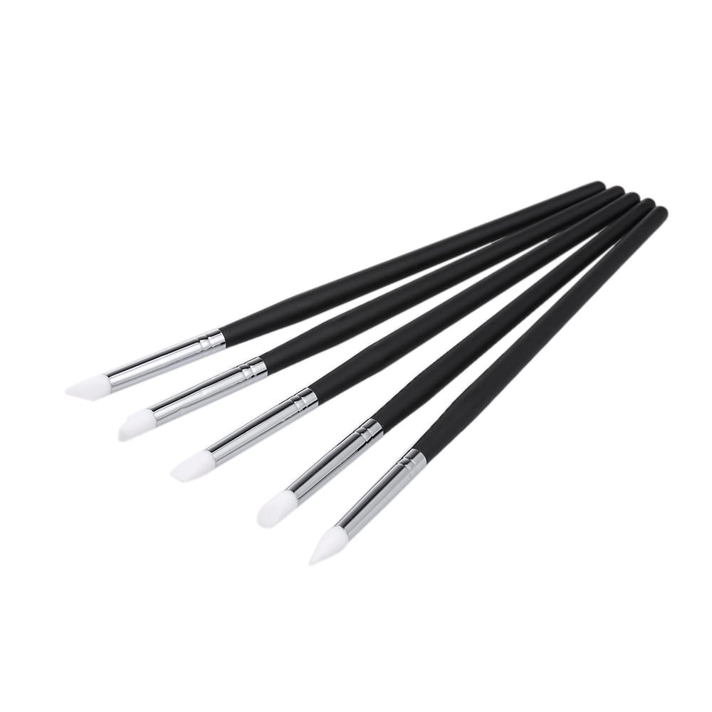 5 Pcs Dental Silicone Brush Pens Dental Shaping Tooth Tool