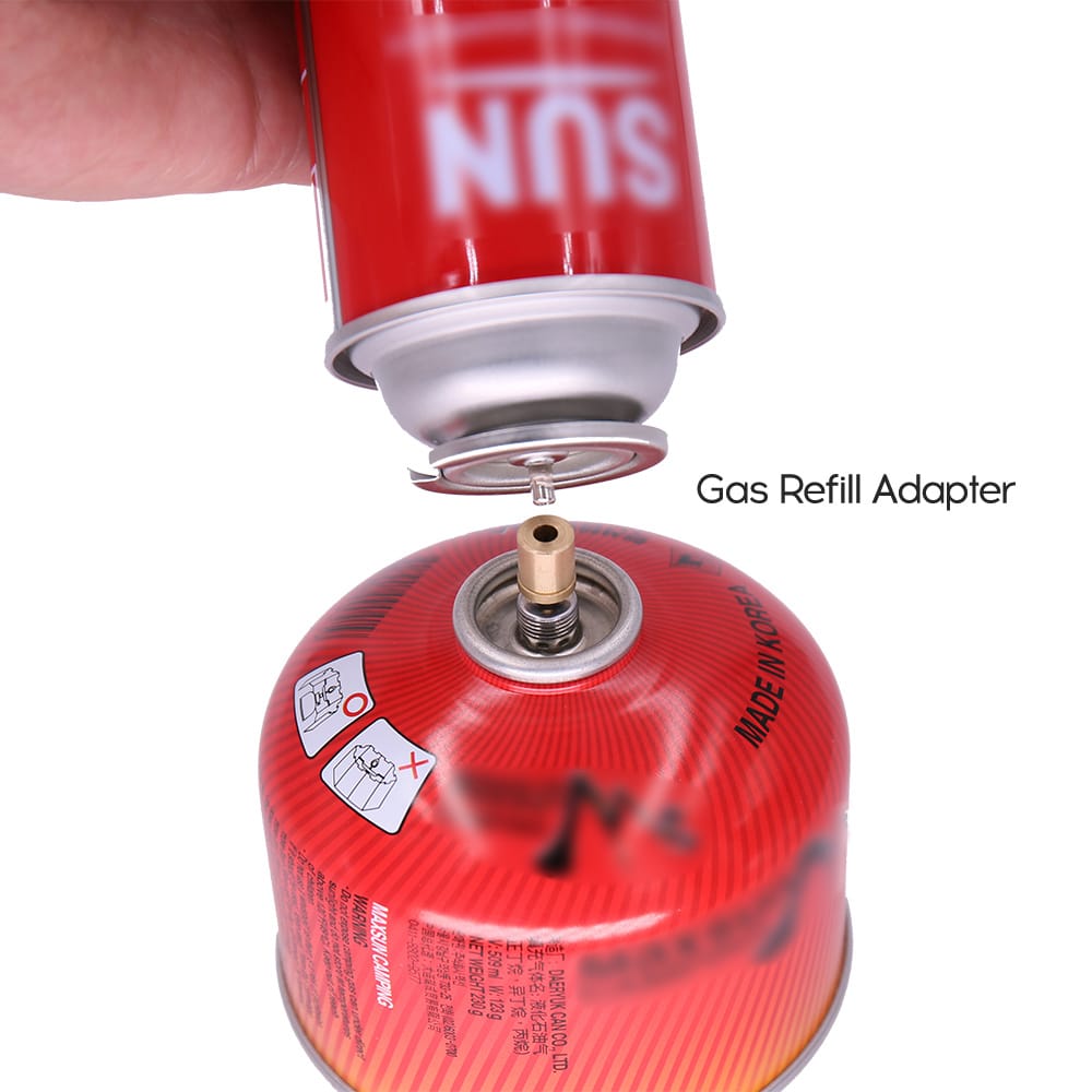 Outdoor Camping G-as Refill Adapter Stove Cylinder G-as - 1pc