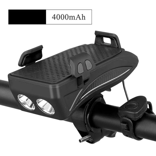 Bicycle Mobile Phone Bracket Riding Front Light Speaker