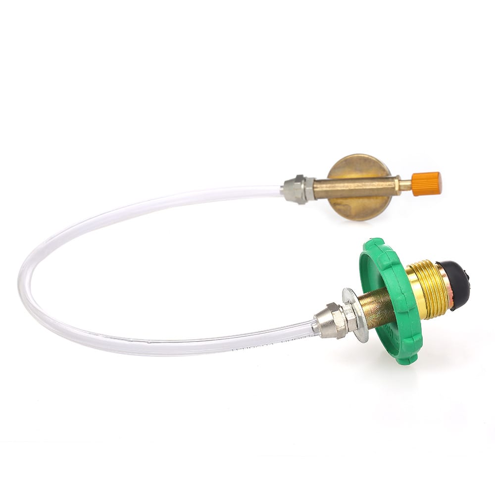 Camping Stove Propane Refill Adapter Flat Cylinder Tank