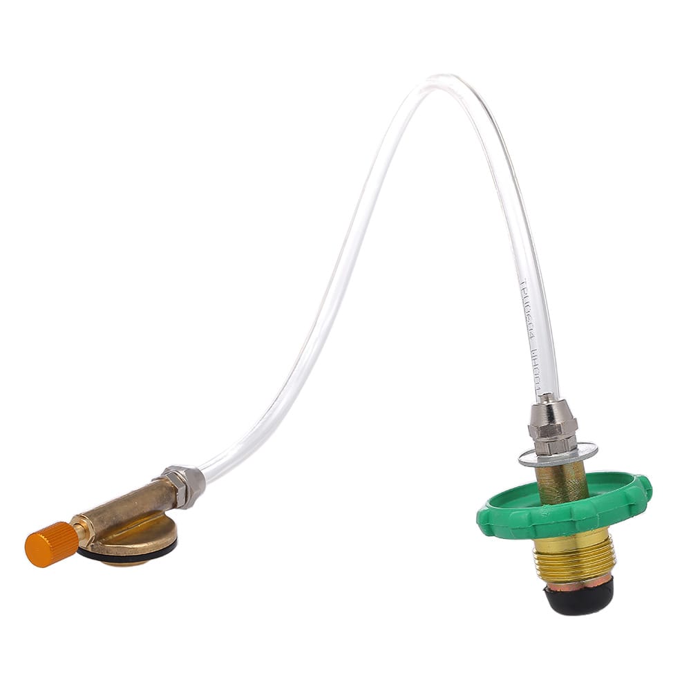 Camping Stove Propane Refill Adapter Flat Cylinder Tank