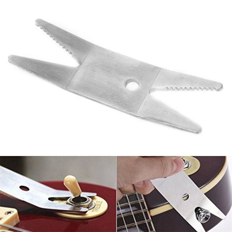 Guitar Spanner Wrench Stainless Steel Multi Tool Guitar Bass Accessories for Guitar Switch Knob