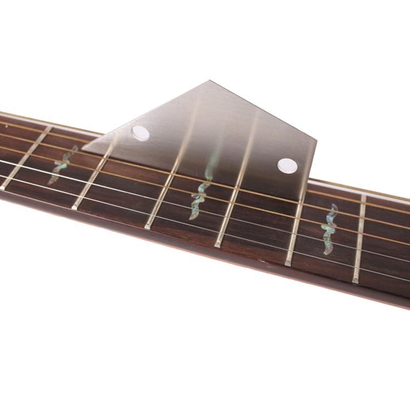 Triangular Ruler Stainless Steel Guitar String Height Ruler Guitars Luthier Tools Musical Instrument Supplies