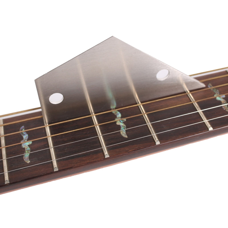 Triangular Ruler Stainless Steel Guitar String Height Ruler Guitars Luthier Tools Musical Instrument Supplies