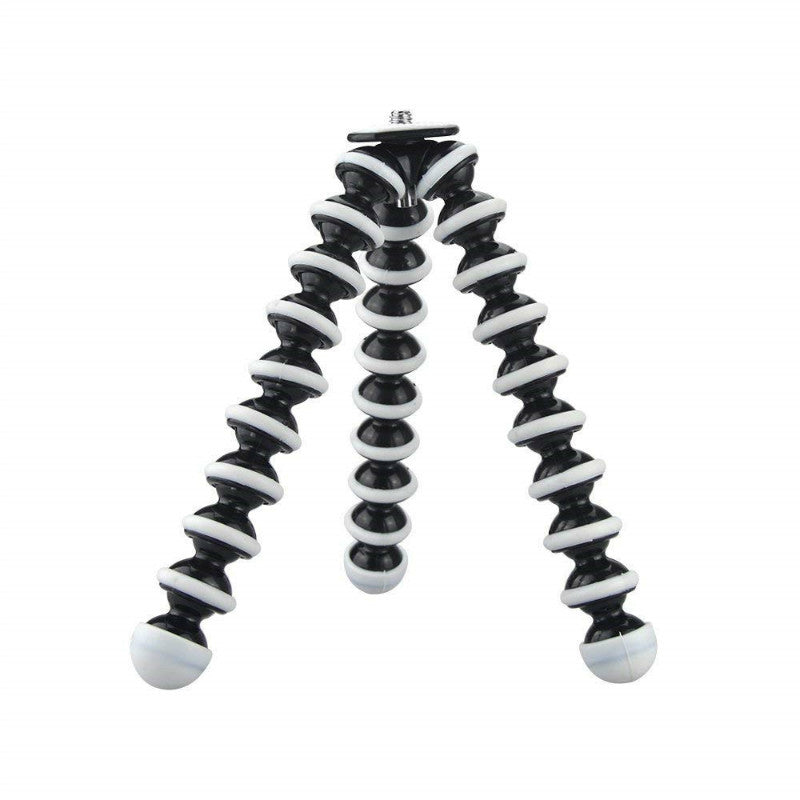 Octopus-like Tripod Bracket with 1/4 Screw, 3/8 Screw and Clamp for DSLR Cameras, Smartphones, Size: L