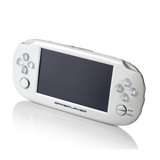 Handheld 4.3 inch PVP Games Playstation Portable Game Console MP4/MP5 Media Player - White / US Plug