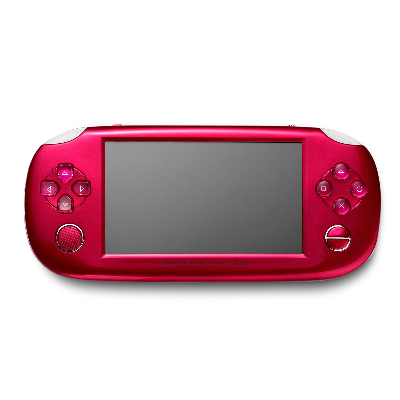 4.3 inch PSP Style Games Playstation Handheld Portable Game Console MP4/MP5 Media Player - Red / US Plug