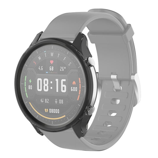 TPU Protective Case for Xiaomi Watch Color (Transparent Black)