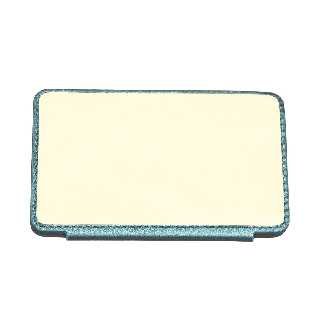 BFK02 Phone Card Holder Leather ID Case Sticker 3D Wave Pattern Pocket Pouch for Phone Case - Green