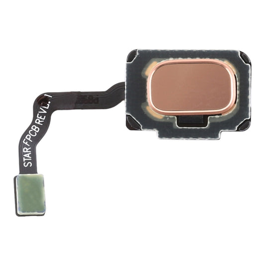 For Samsung Galaxy S9 G960 / S9+ G965 OEM Home Key Fingerprint Button Flex Cable (without Logo) - Gold