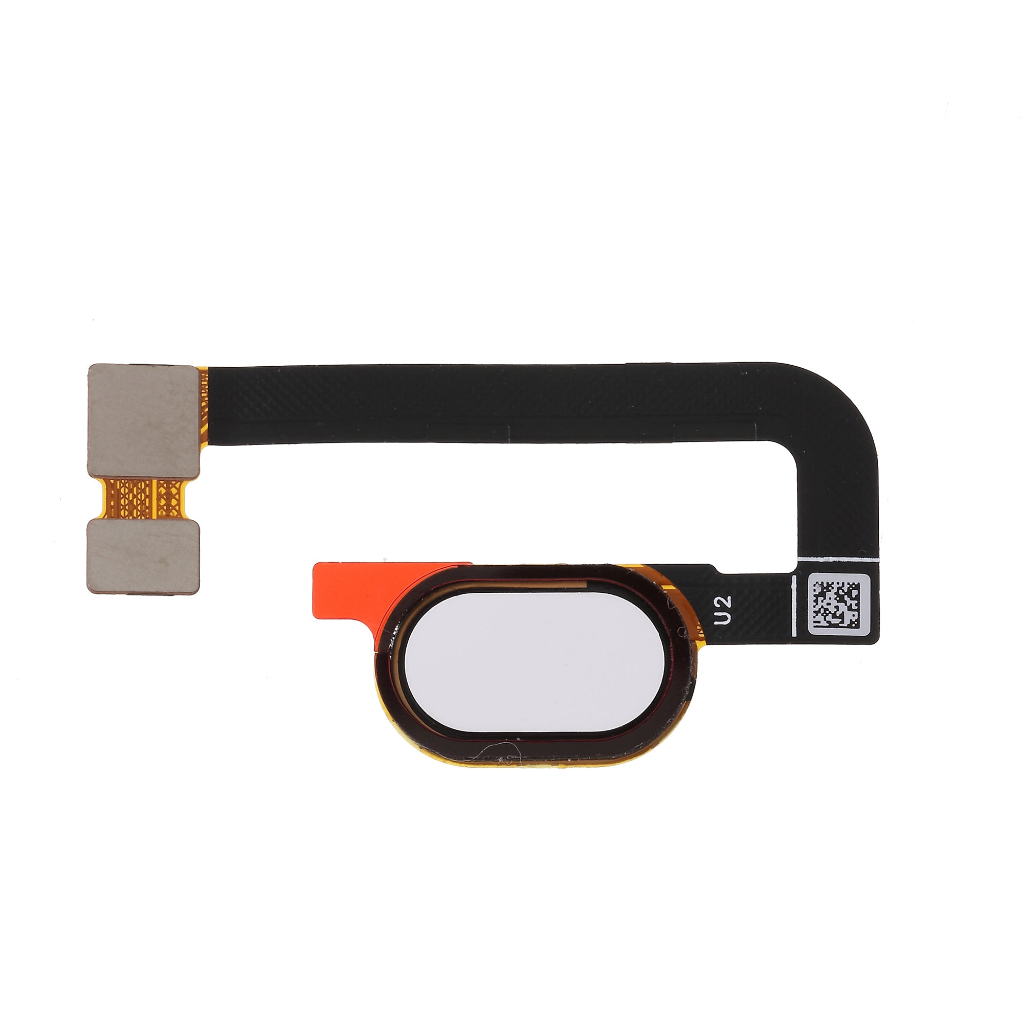 OEM Home Key Fingerprint Button Flex Cable Replacement for Motorola Moto G5S Plus - White