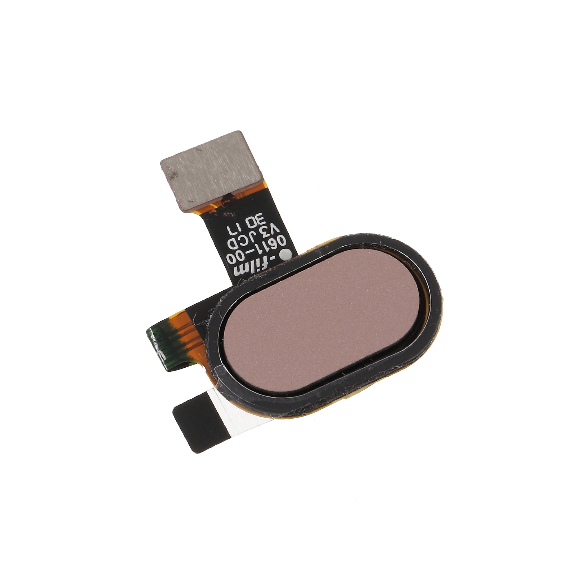 OEM Home Key Fingerprint Button Flex Cable Replacement for Motorola Moto E4 - Rose Gold