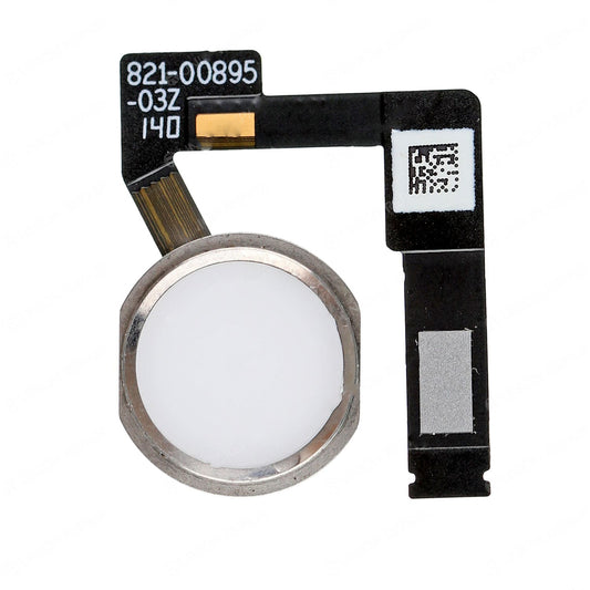 OEM for iPad Air 10.5 inch (2019) / Pro 10.5-inch (2017) / Pro 12.9 (2017) Fingerprint Home Button Flex Cable Part - Silver