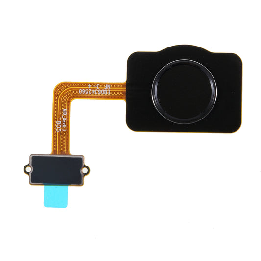 OEM Home Key Fingerprint Button Flex Cable Part for LG Q7 Q610 / Q8 - Black