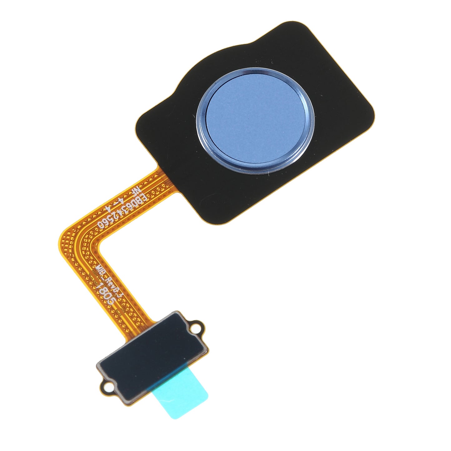 OEM Home Key Fingerprint Button Flex Cable Part for LG Q7 Q610 / Q8 - Blue