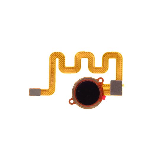 OEM Home Key Fingerprint Button Flex Cable Part for Xiaomi Mi A2 Lite/ Redmi 6 Pro (China) - Black