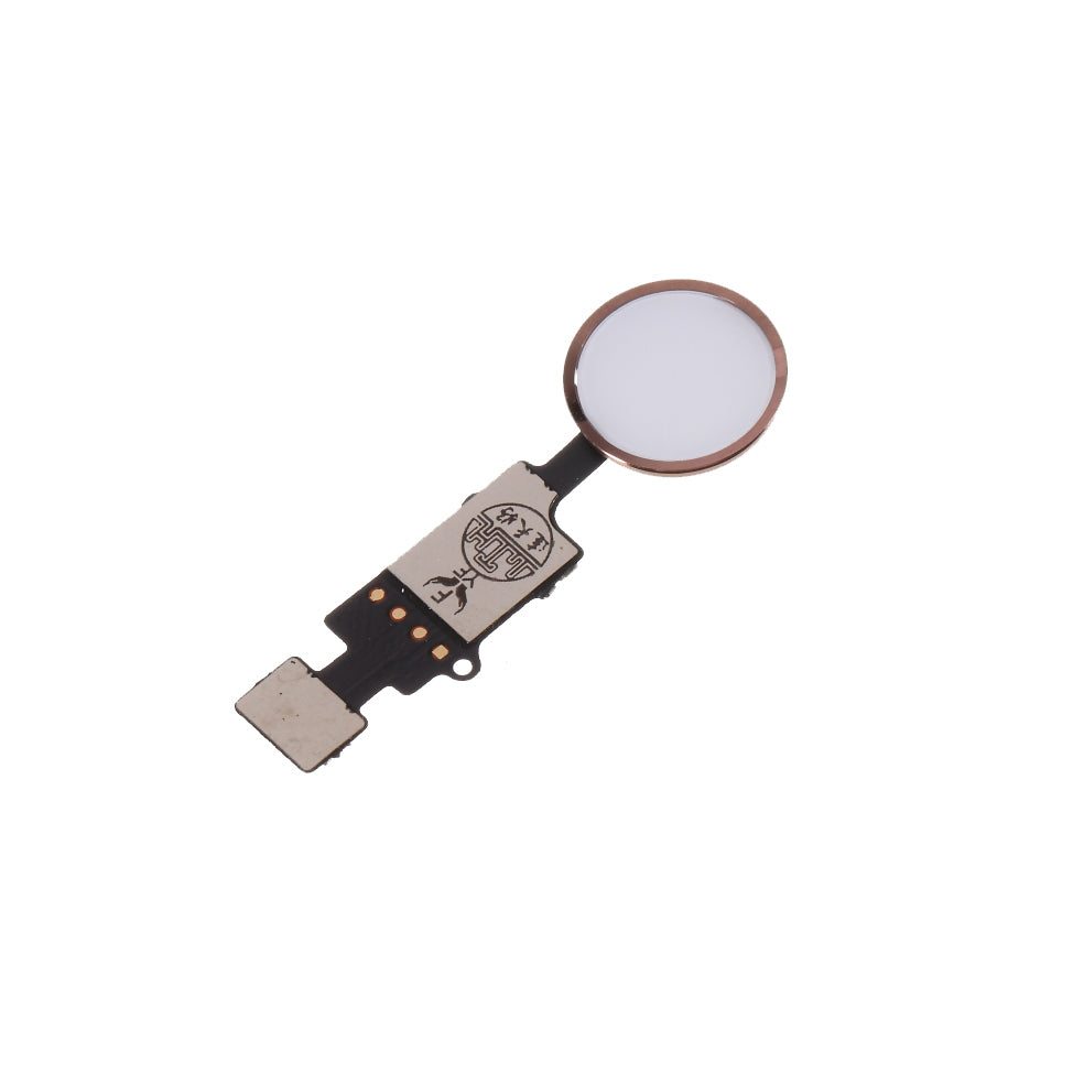 YF Home Button Solution with Flex (No Need Main Board Short Circuit) (without Logo) for iPhone 8 Plus / 8 / 7 Plus / 7 - Rose Gold