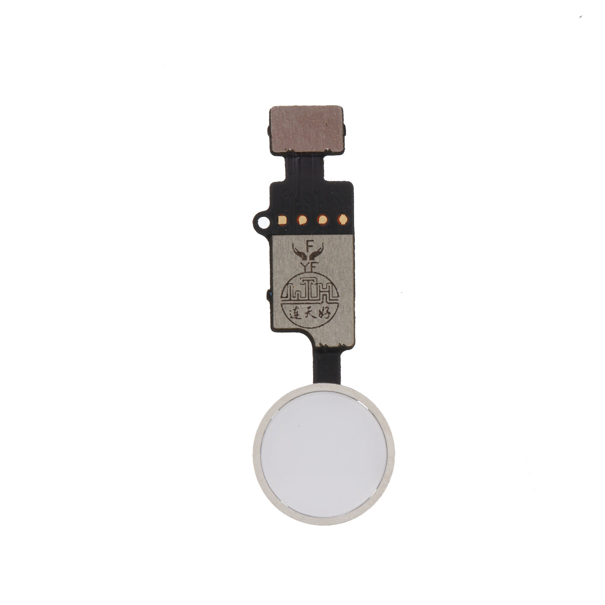 YF Home Button Solution with Flex (No Need Main Board Short Circuit) (without Logo) for iPhone 8 Plus / 8 / 7 Plus / 7 - Silver