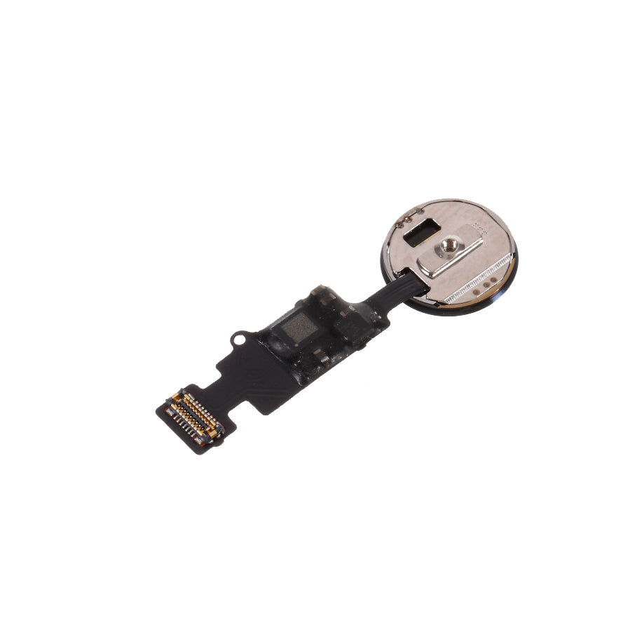 YF Home Button Solution with Flex for (No Need Main Board Short Circuit) (without Logo) for iPhone 8 Plus / 8 / 7 Plus / 7 - Black