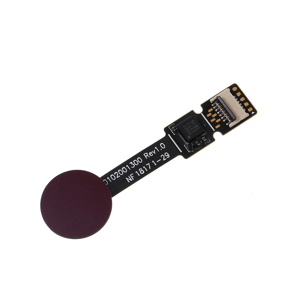 OEM Home Key Fingerprint Button Flex Cable for Sony Xperia XZ3 H9436/H8416/H9493 - Purple