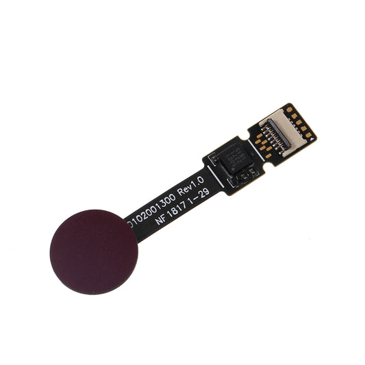OEM Home Key Fingerprint Button Flex Cable for Sony Xperia XZ3 H9436/H8416/H9493 - Purple