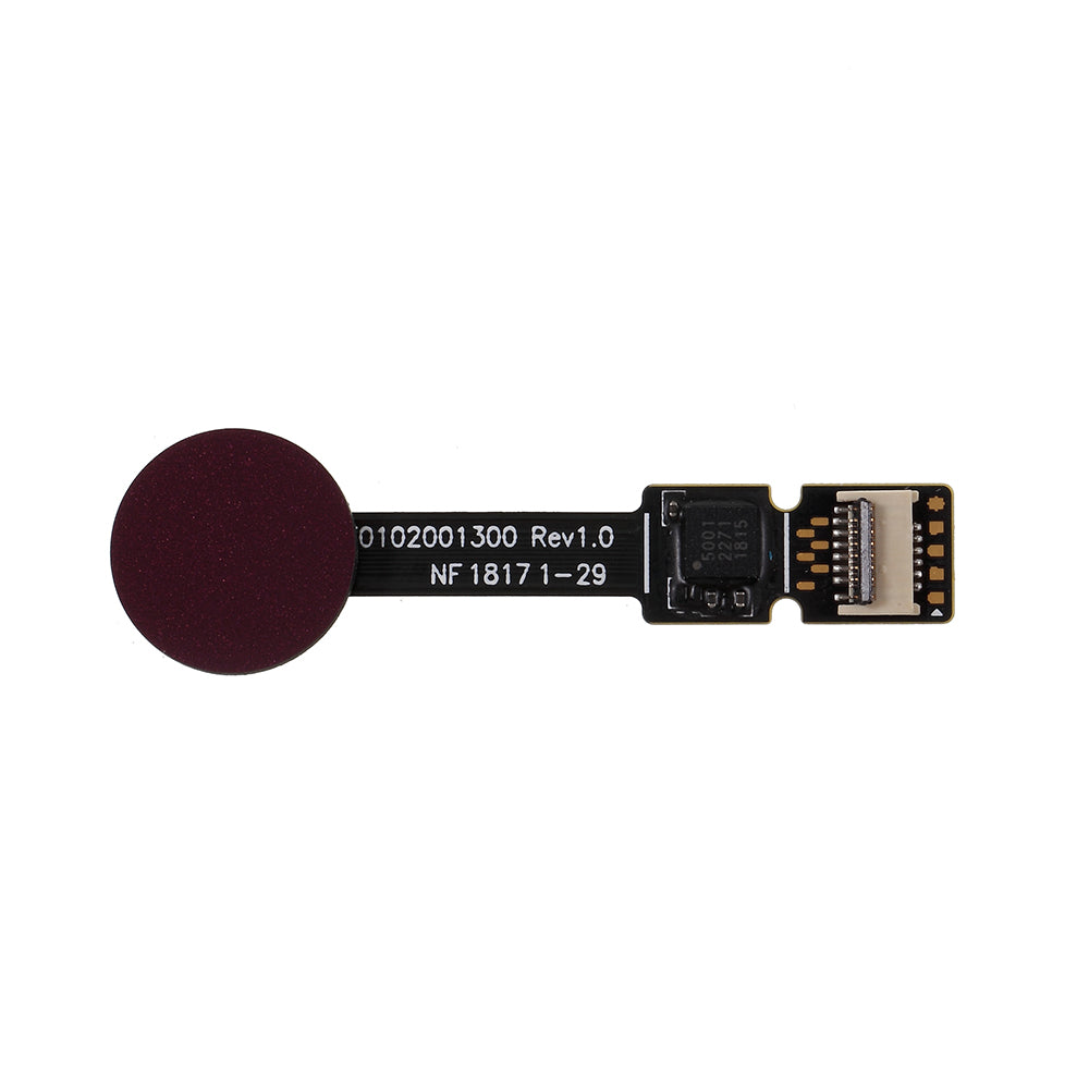 OEM Home Key Fingerprint Button Flex Cable for Sony Xperia XZ3 H9436/H8416/H9493 - Purple