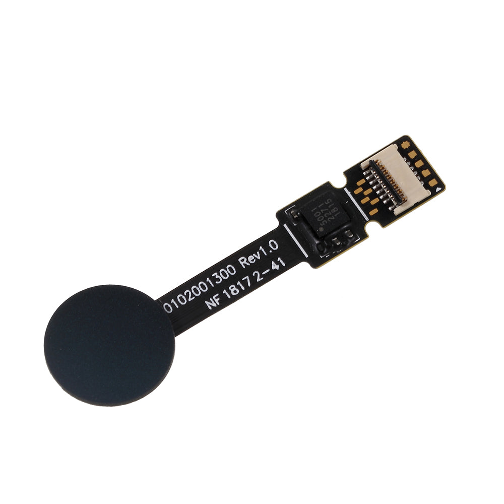 OEM Home Key Fingerprint Button Flex Cable for Sony Xperia XZ3 H9436/H8416/H9493 - Dark Blue