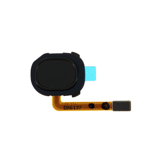 For Samsung Galaxy A20 SM-A205 / A20e OEM Home Key Fingerprint Button Flex Cable (without Logo) - Black