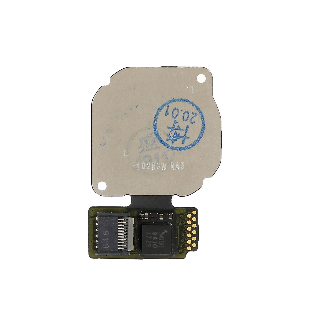 OEM Home Key Fingerprint Button Flex Cable Repair Part for Huawei Mate 20 Lite - Black