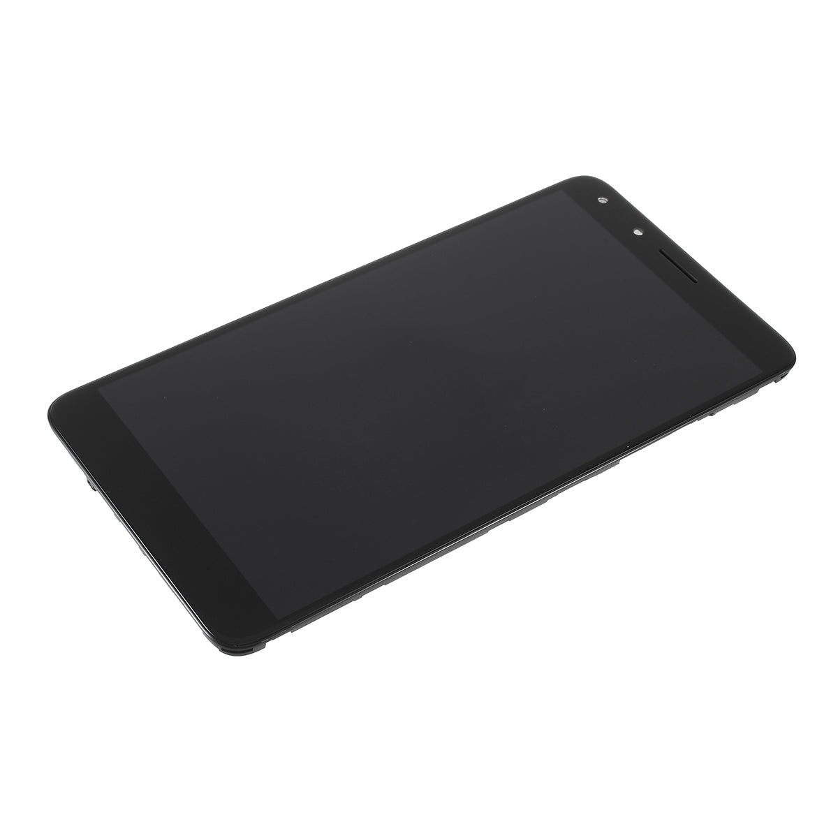 OEM LCD Screen and Digitizer Assembly Part with Frame for Alcatel OneTouch Pop 4 6.0&quot; 7070 - Black