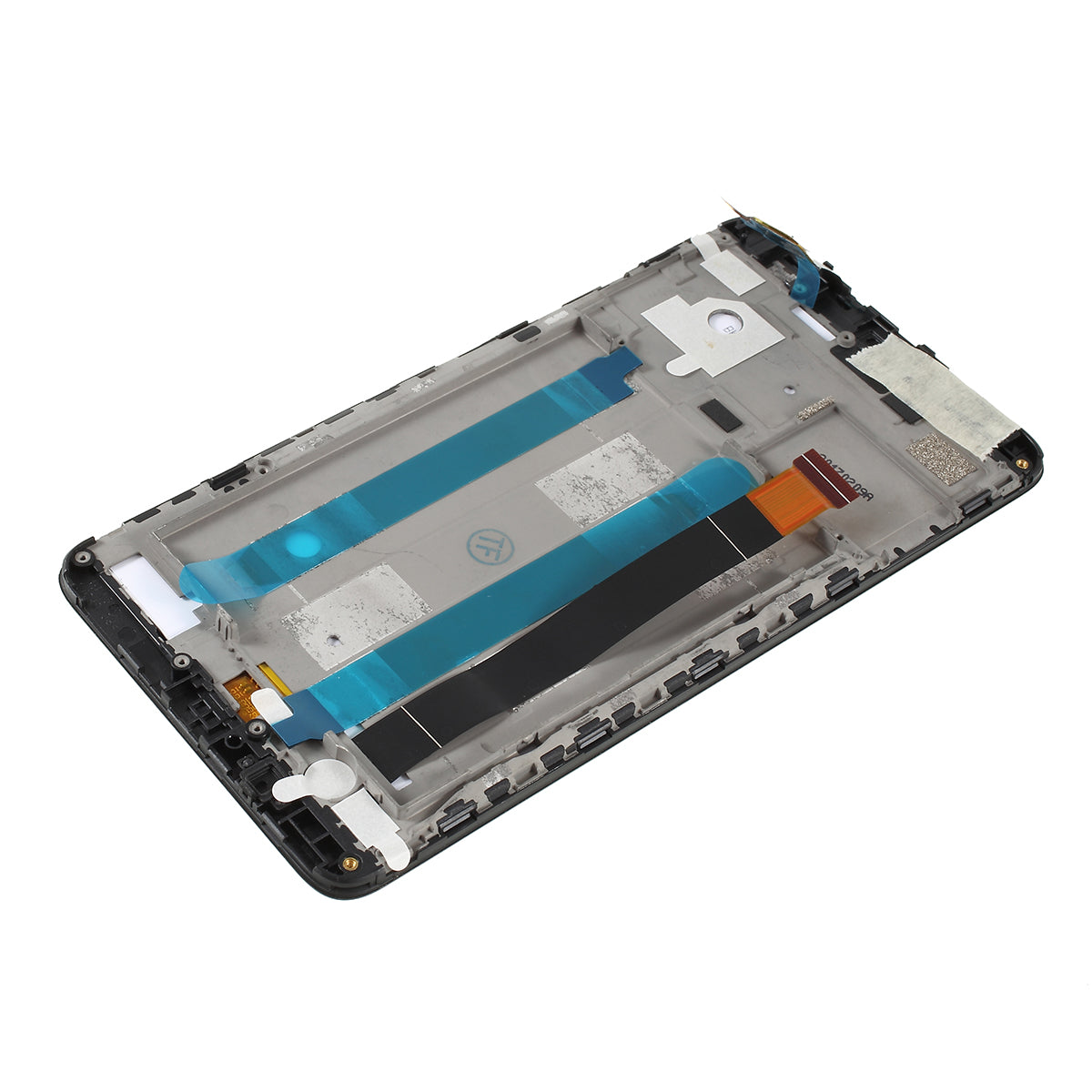 OEM LCD Screen and Digitizer Assembly Part with Frame for Alcatel OneTouch Pop 4 6.0&quot; 7070 - Black