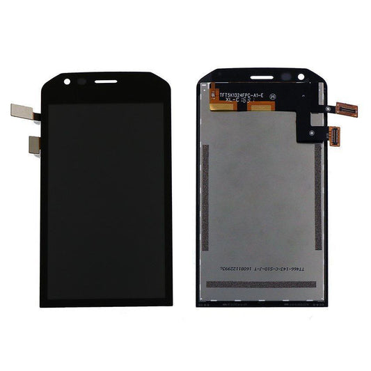 OEM LCD Screen and Digitizer Assembly Replace Part for CAT S40 - Black