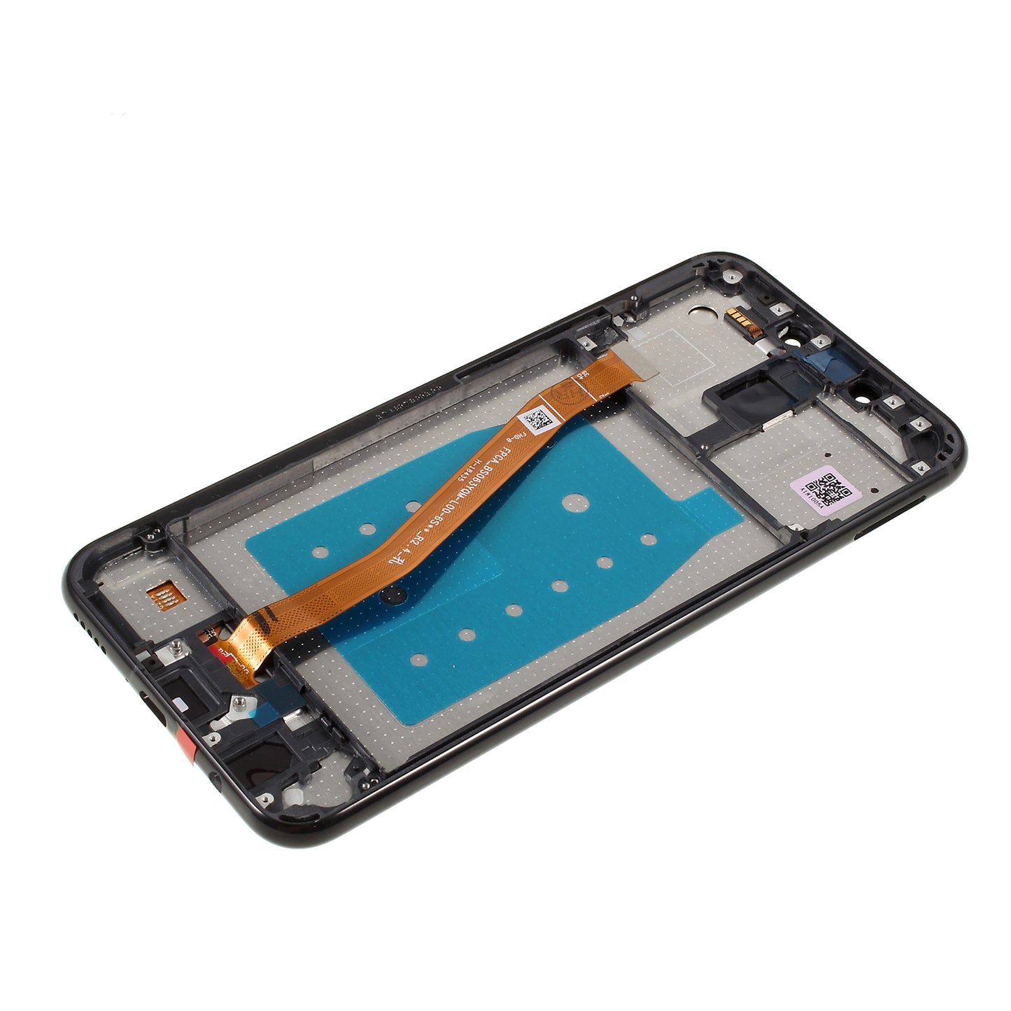 OEM Screen and Digitizer Assembly + Frame Replacement Part for Huawei Mate 20 Lite - Black