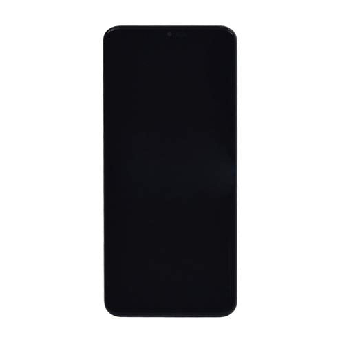 For LG G7 ThinQ G710 OEM LCD Screen and Digitizer Assembly + Frame Part (without Logo) - Black
