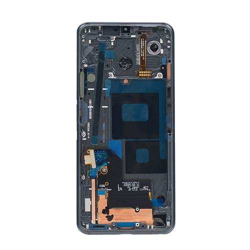For LG G7 ThinQ G710 OEM LCD Screen and Digitizer Assembly + Frame Part (without Logo) - Black