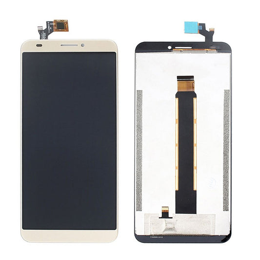 OEM LCD Screen and Digitizer Assembly Replacement Part for BlackView S6 - Gold