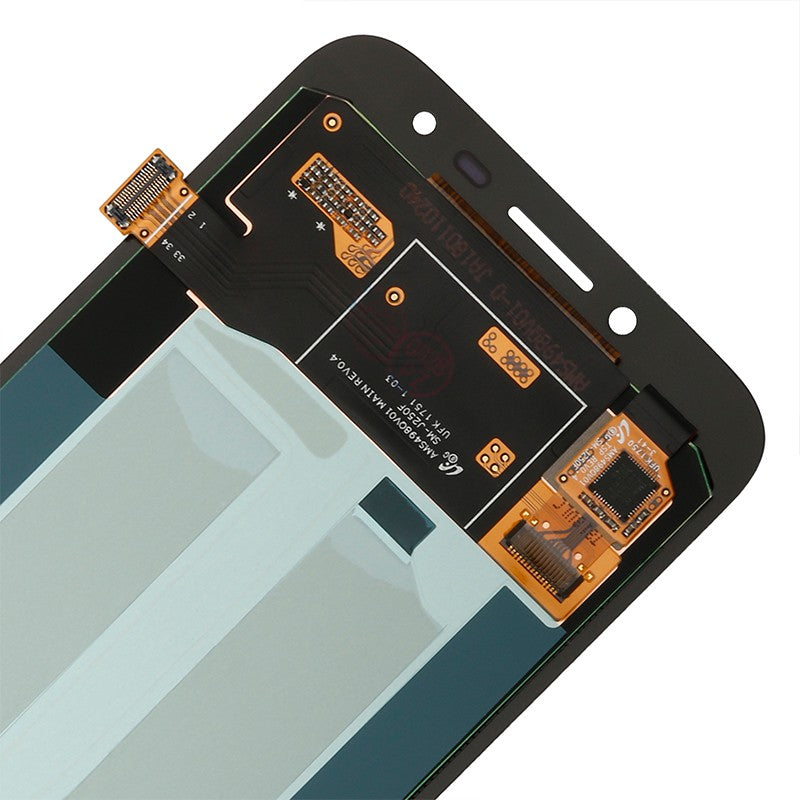 LCD Screen and Digitizer Assembly Replacement for Samsung Galaxy J2 Pro 2018 J250 (OLED Version) - Black